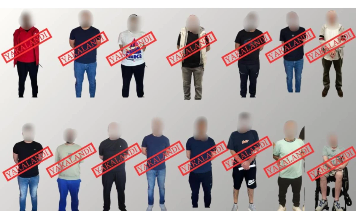 15 suçlu Türkiye'ye getirildi