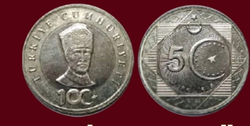 5 Türk Lirası madeni para resmen tedavüle verildi!