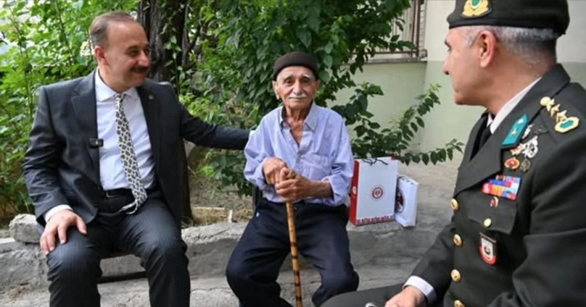 92 Yaşındaki Sait Ali Ayaz’dan Anlamlı Bağış
