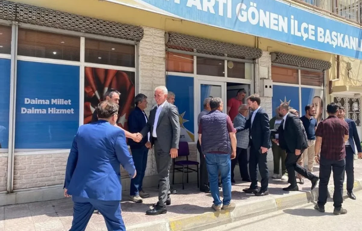 AK Parti Isparta İl Teşkilatı’ndan İlçe Ziyaretleri