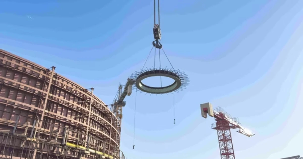 Akkuyu NGS&rsquo;nin 4. G&uuml;&ccedil; &Uuml;nitesi&rsquo;nde kritik montaj tamamlandı