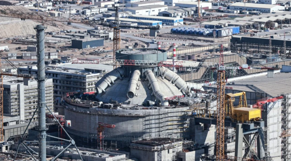 Akkuyu'da geri sayım: İlk reakt&ouml;r&uuml;n y&uuml;zde 99'u tamamlandı