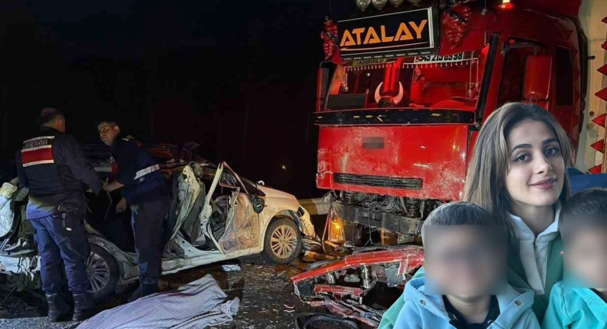 Annenin &ccedil;ocuklarını korumaya &ccedil;alışırken hayatını kaybettiği kazada kamyon s&uuml;r&uuml;c&uuml;s&uuml; adli kontrolle serbest