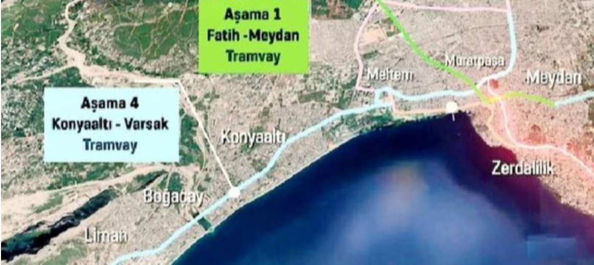 Antalya’yı ilk kez metro ile tanıştıracak olan 4. Aşama Konyaaltı-Varsak Raylı Sistem Hattı’nın ihalesi yapıldı