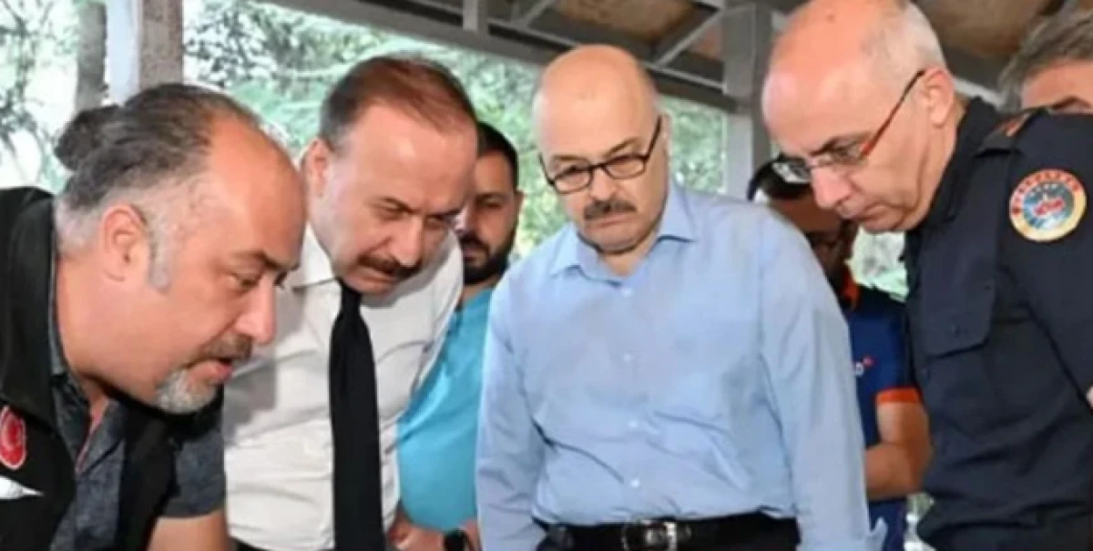 Arama Çalışmalarını Yerinde İnceledi