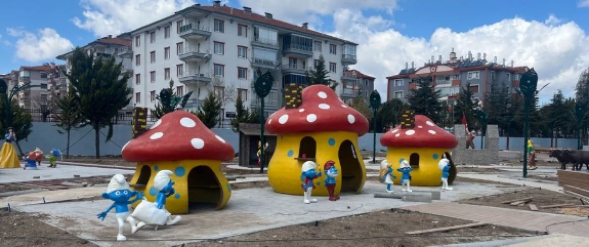 Atıl Alandan Masal D&uuml;nyasına: Tomurcuk Masal Parkı