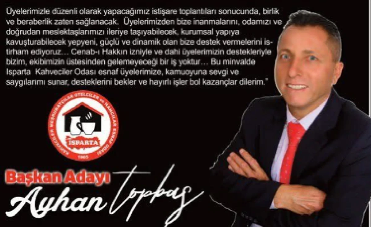 Ayhan Topbaş: “Sözde değil özde, birlikte yönetmek için adayız”