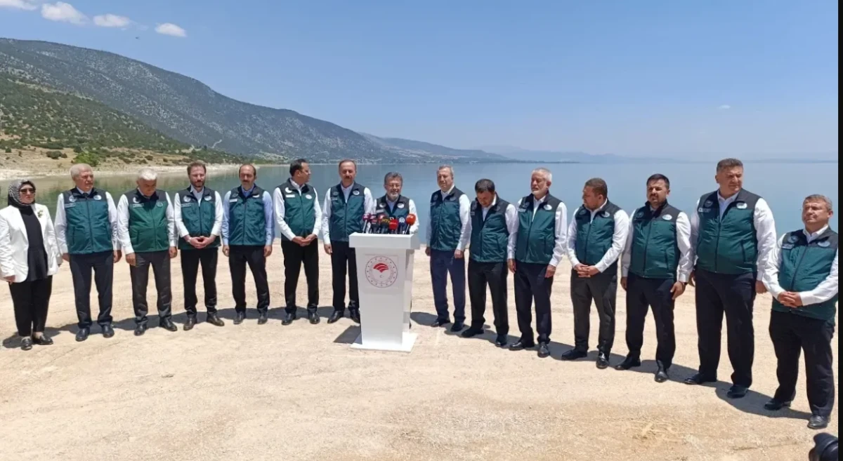 Bakan Yumaklı Eğirdir Gölü Su Eylem Planını açıkladı