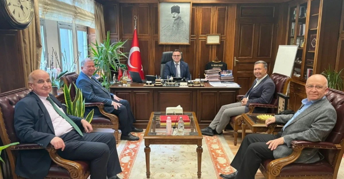 Başkan Çelik’ten Genel Müdür Gürkan’a Ziyaret