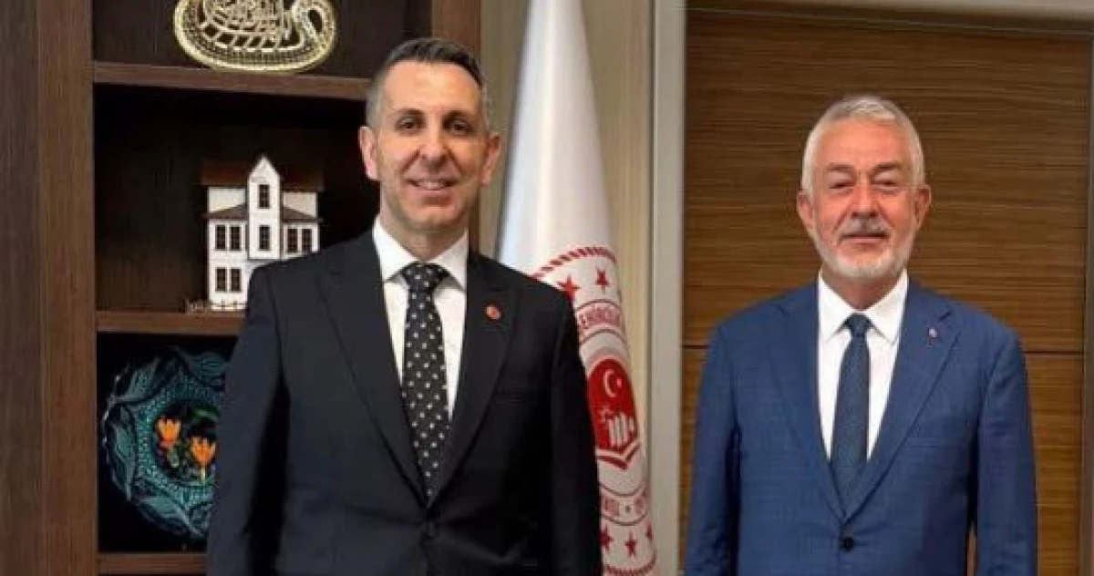 Başkan’dan Gölcük Projesine destek veren Uçan’a ziyaret