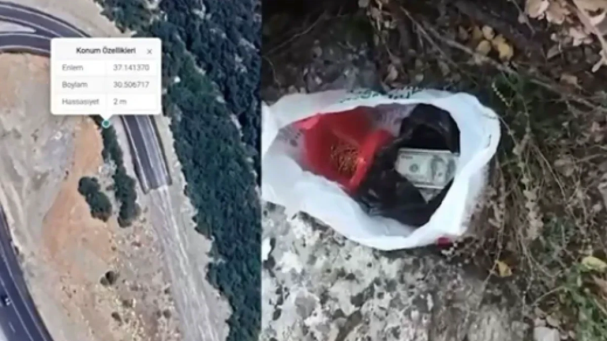 Boş tarlaya 20 Milyon TL Değerinde para ve ziynet eşyası bıraktı