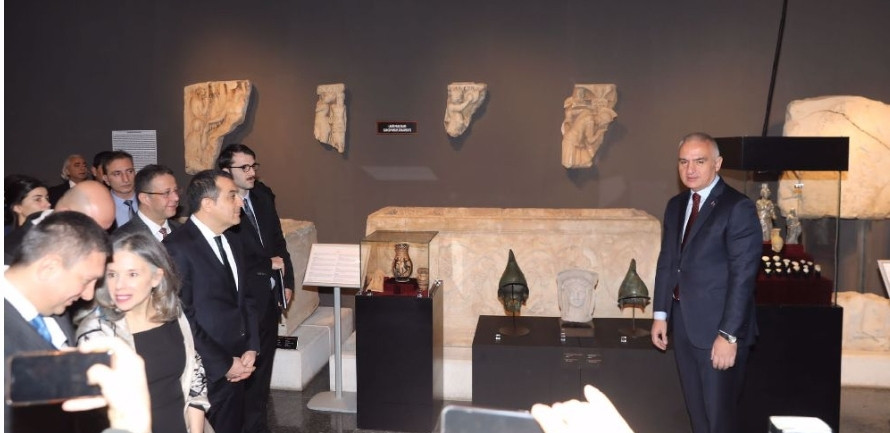 Burdur'un Kayıp Hazineleri Geri Döndü! Boubon Antik Kenti'nden Eserler Tanıtıldı