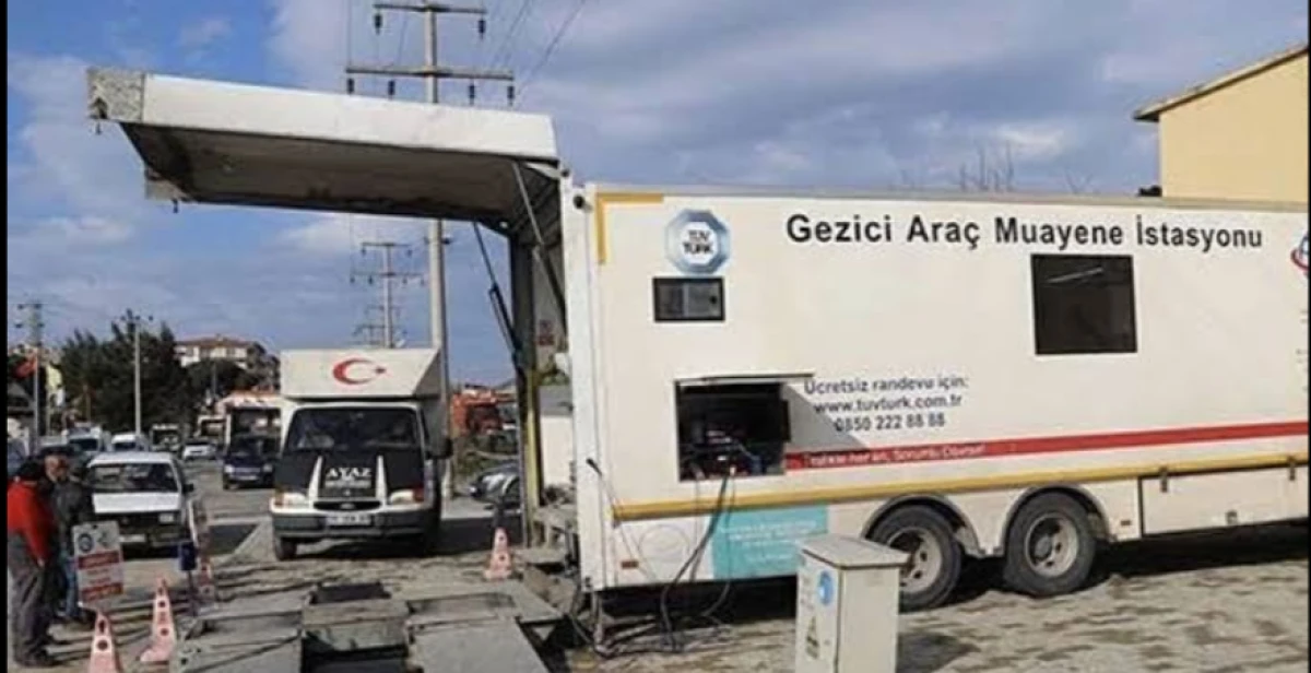 Çarıksaraylar’da mobil TÜVTÜRK istasyonu kurulacak