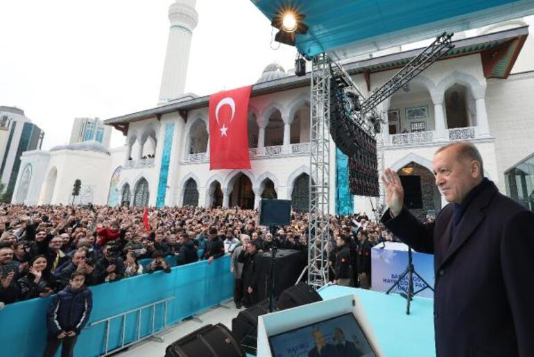 Cumhurbaşkanı Erdoğan Barbaros Hayrettin Paşa Camii'nin açılışını yaptı