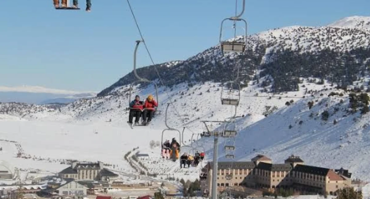 Davraz beyaza büründü