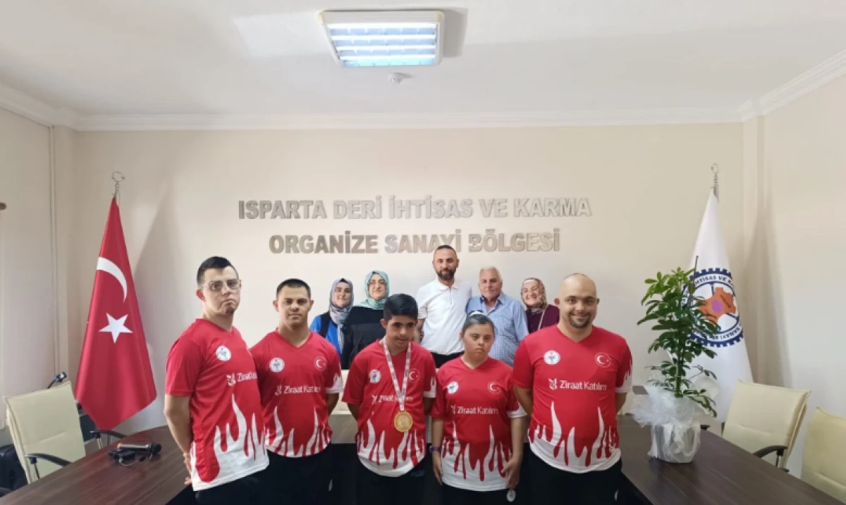 Down Sendromlu Çocuklarımızdan Isparta’ya Madalya Yağmuru!