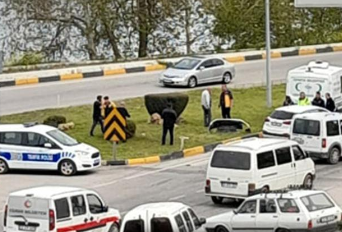 Eğirdir'de trafik kazası