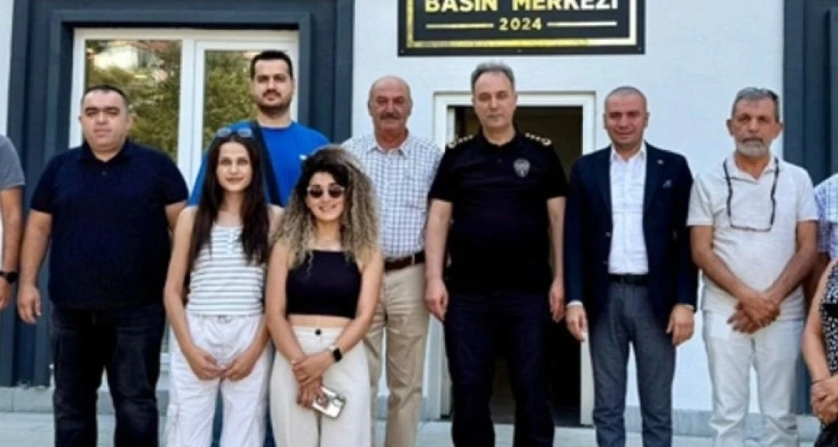 Emniyet Müdürü Bildirici’den Gazeteciler Cemiyetine Ziyaret