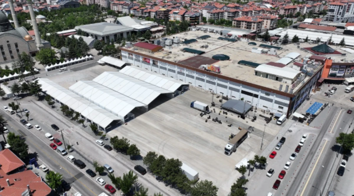 Festival alanı hazır hale getirildi