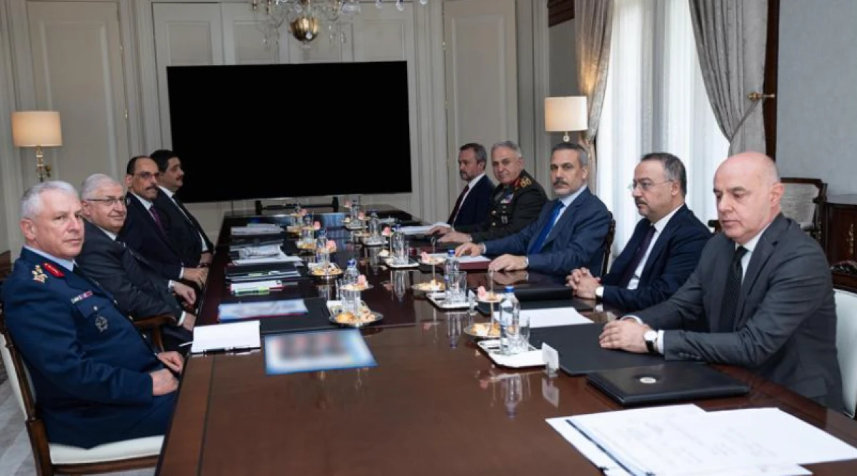 Fidan, Güler, Kalın ve Gürak "İsrail" saldırılarını görüştü