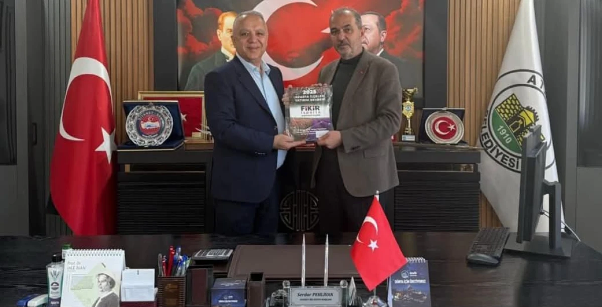 Fikir Isparta'dan Başkan Pehlivan'a ziyaret