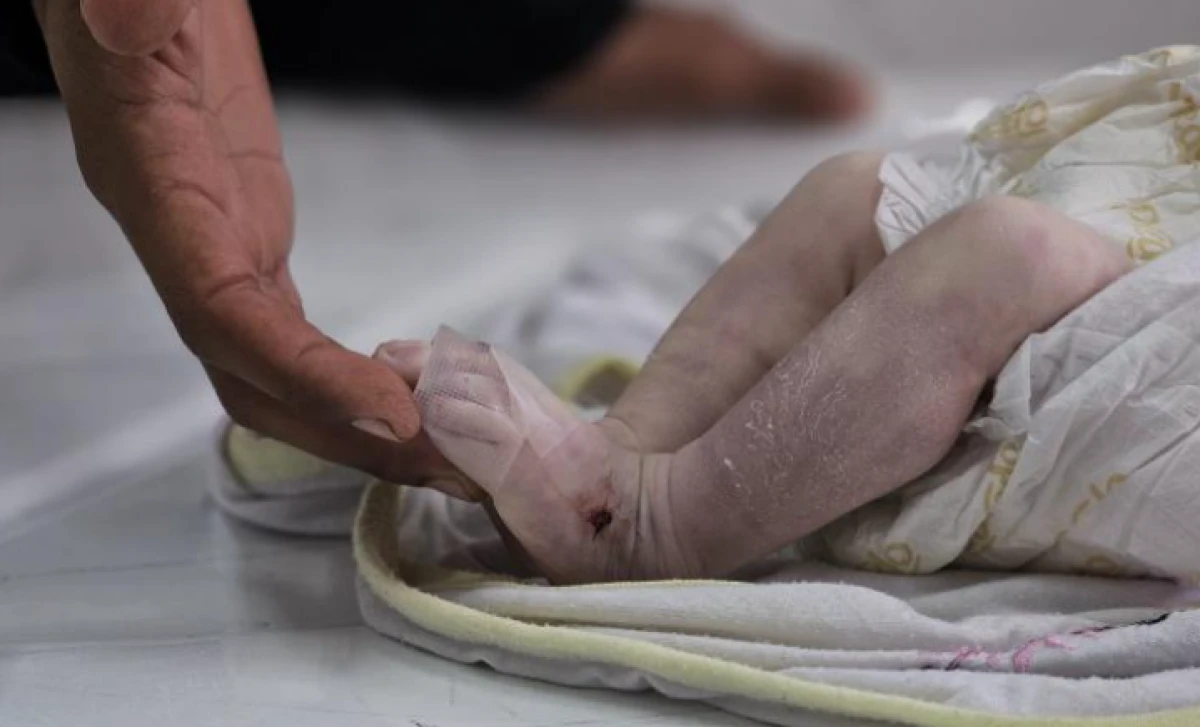 Gazze'de şiddetli soğuk nedeniyle bir aylık bebek hayatını kaybetti