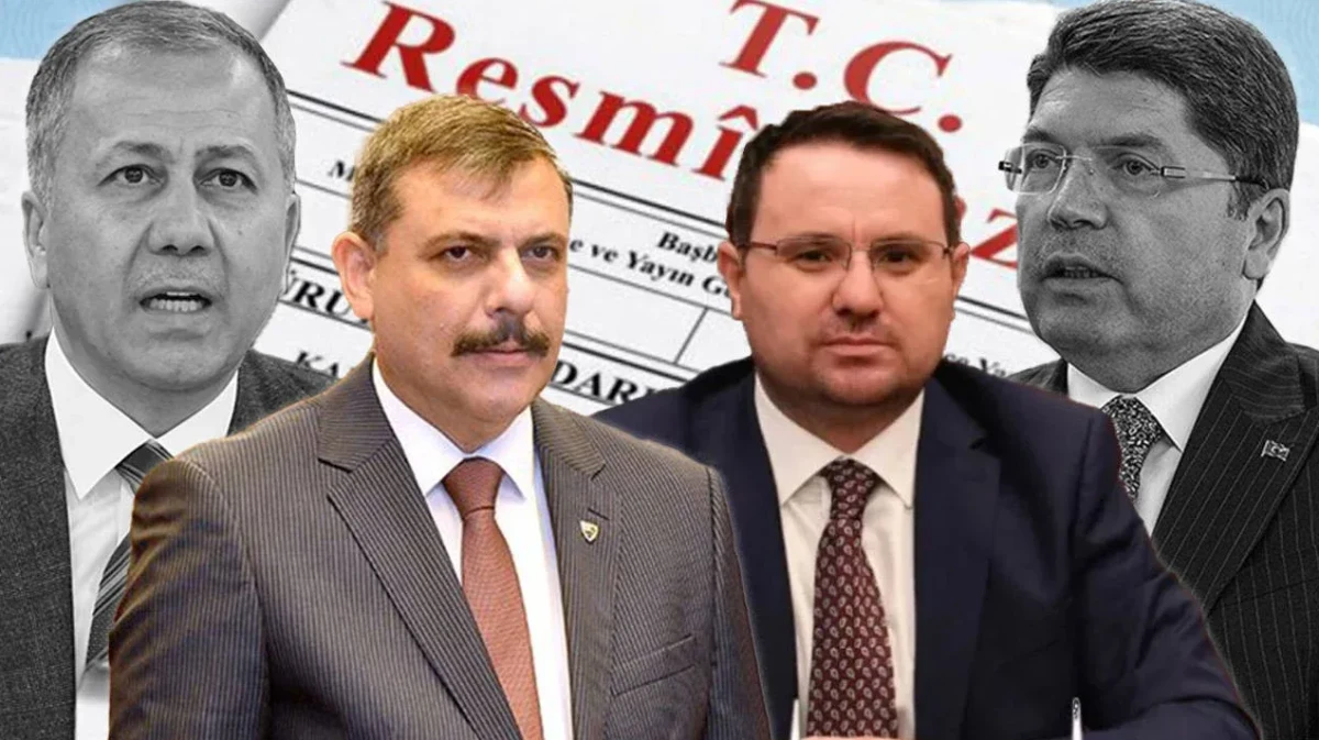 Gece 00:02&rsquo;de İki Bakan Değişti