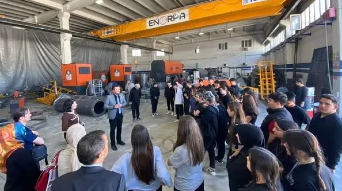 Geleceğin Sanayicileri OSB'de Fabrikaları Gezdi