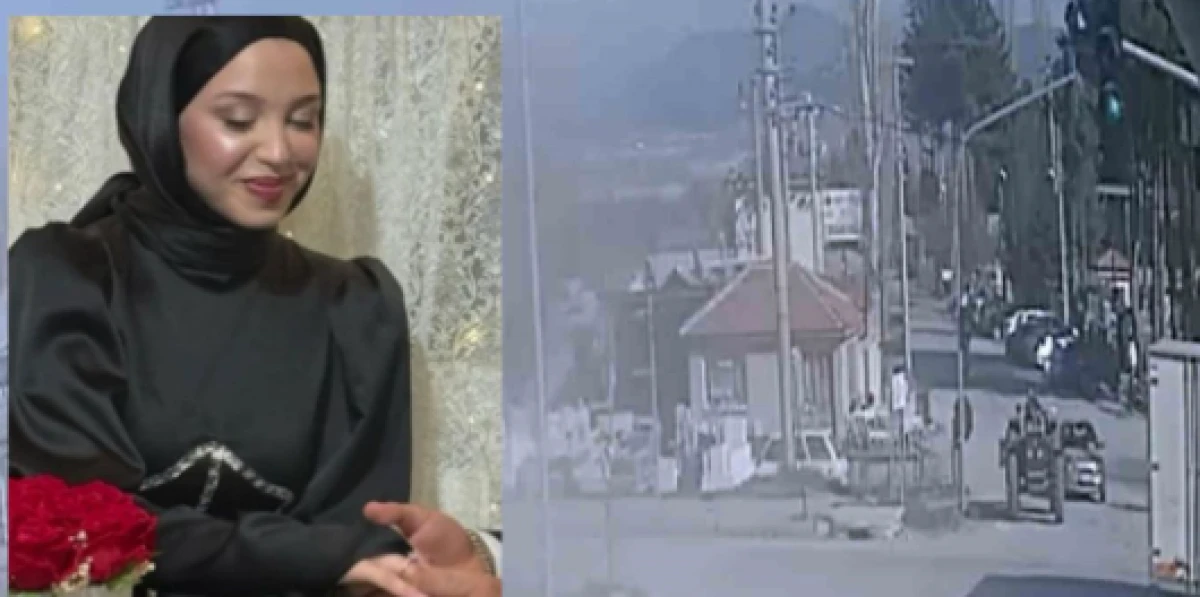 Gen&ccedil; s&uuml;r&uuml;c&uuml;n&uuml;n &ouml;l&uuml;me gittiği kaza kamerada