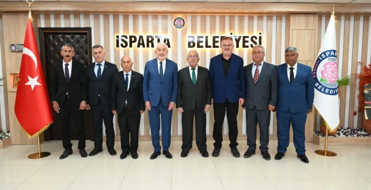 G&ouml;nen heyetinden Başkan Başdeğirmen&rsquo;e ziyaret