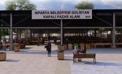 Gülistan Kapalı Pazar Yeri Temeli Atılıyor