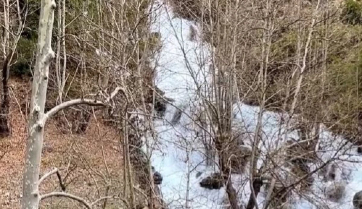 G&uuml;mb&uuml;r g&uuml;mb&uuml;r akıyor! S&uuml;t&ccedil;&uuml;ler&rsquo;de Dereler Coştu