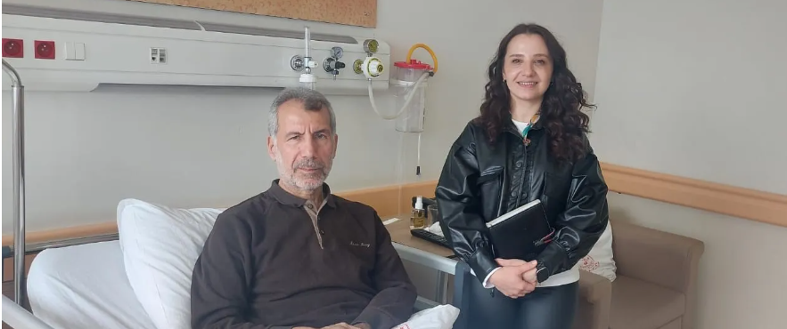 Hastane Basın Sorumlusu Tınaz’dan Aktürk’e nezaket ziyareti