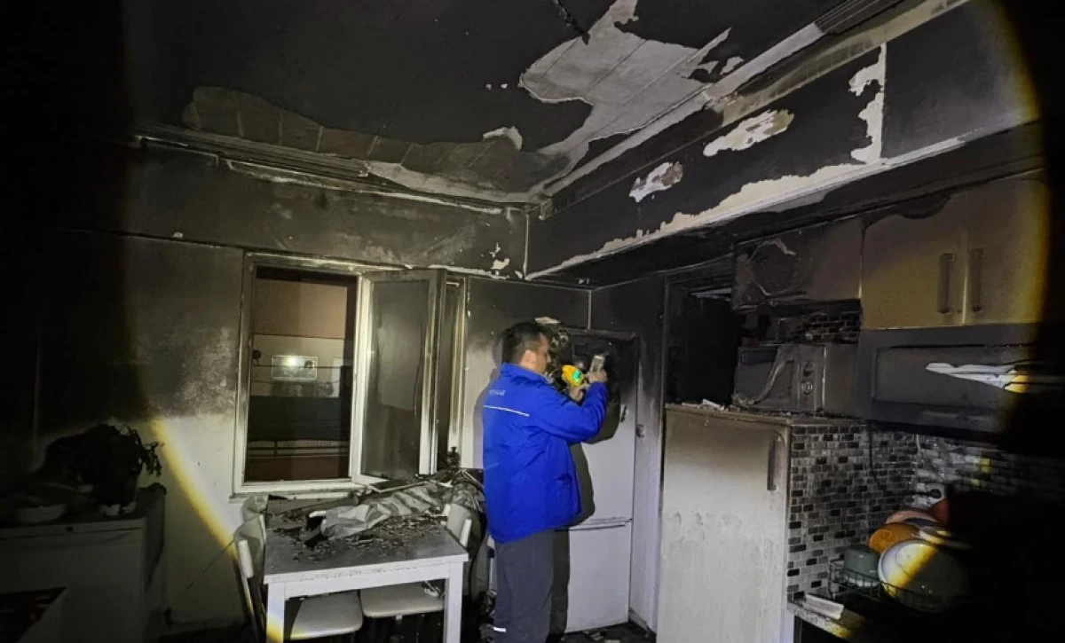 Hızırbey Mahallesi&rsquo;nde Ev Yangını Paniği