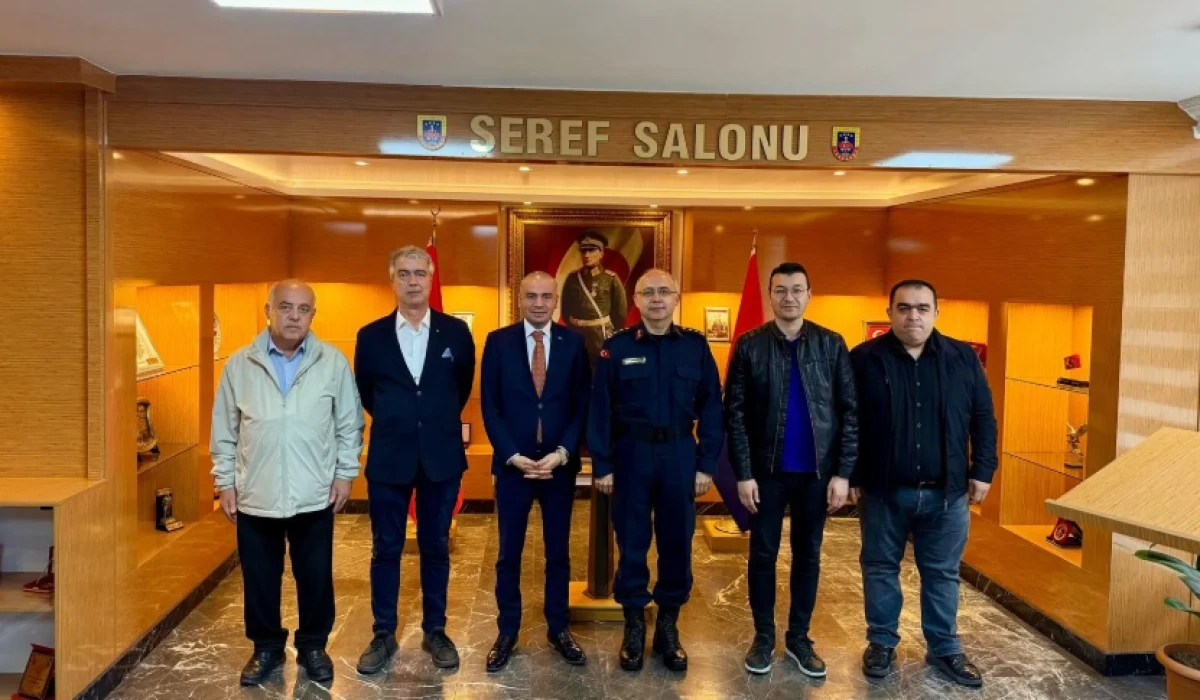 IGC İl Jandarma Komutanı Karaman'ı Ziyaret Etti