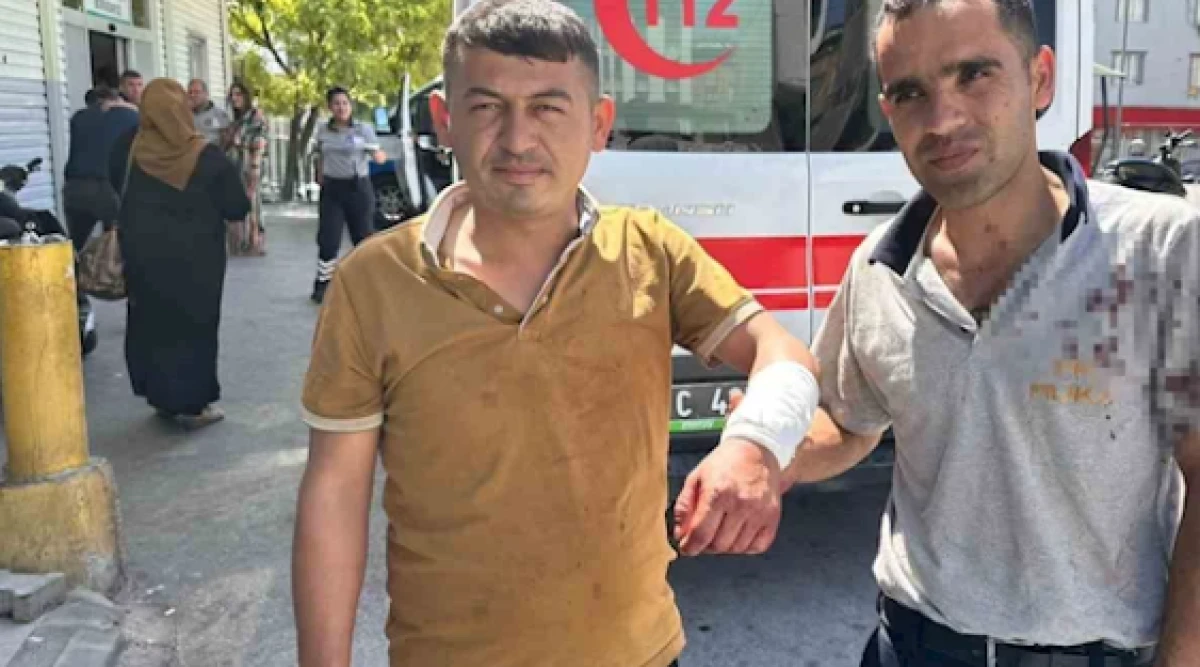 Isparta'da Acemi Kasaplar Hastanelere Koştu
