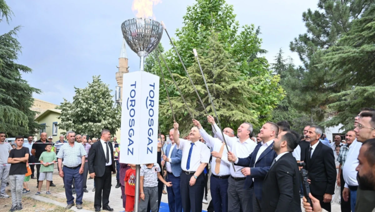Isparta’da bir köy daha doğalgaza kavuştu
