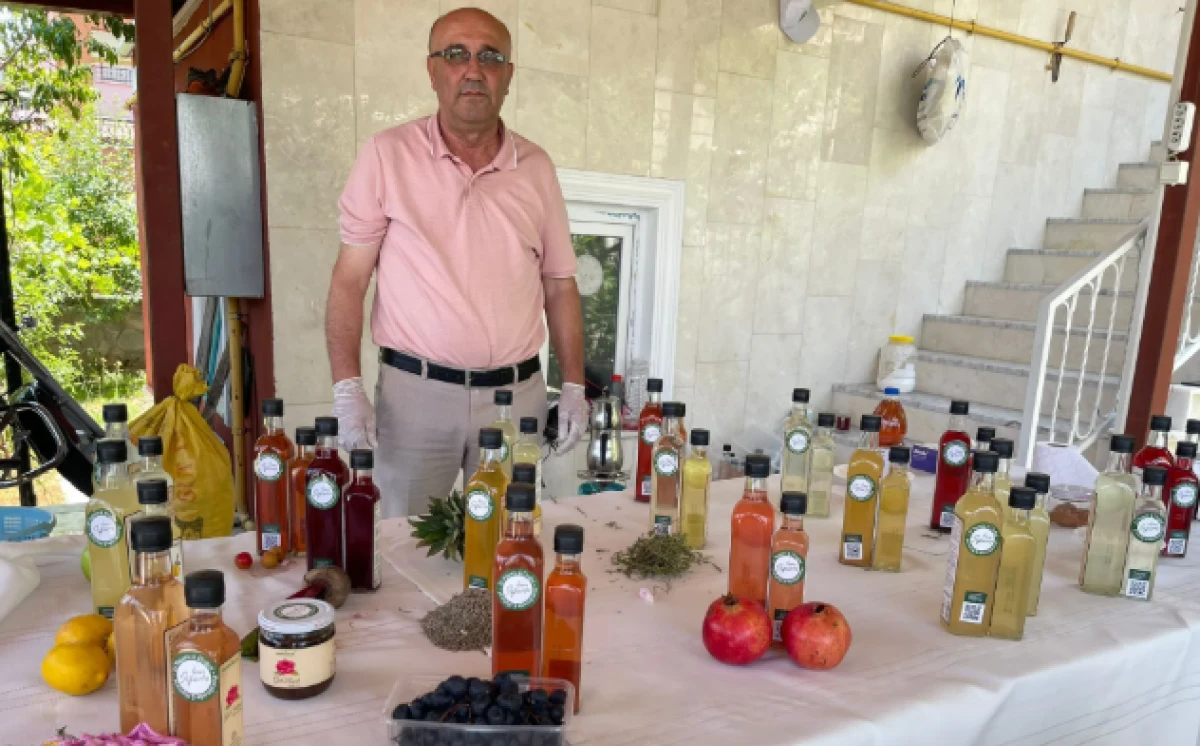 Isparta’da Doğadan Sofraya Gül Sirkesi