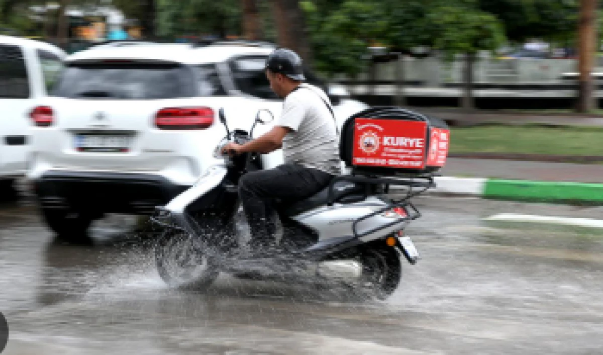 Isparta'da motokuryeler i&ccedil;in flaş uyarı