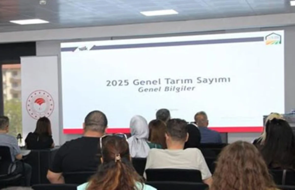 Isparta’da Tarım Sayımı Öncesi Görevli Personele Eğitim Verildi