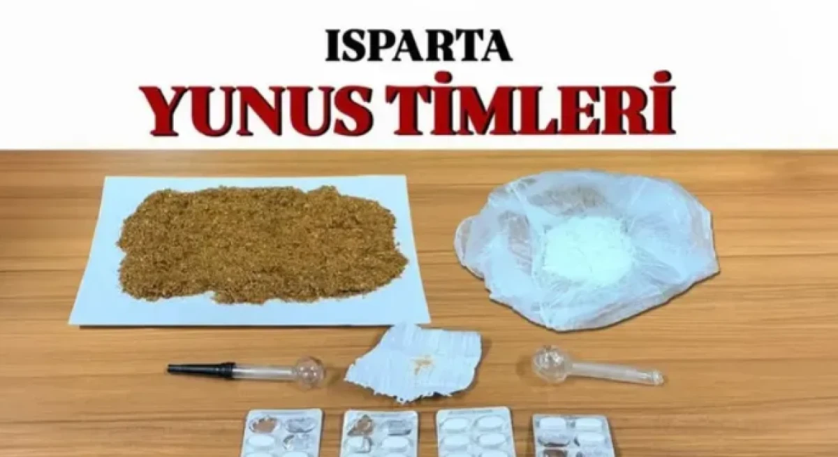 Isparta'da Uyuşturucu Operasyonu: 3 Gözaltı