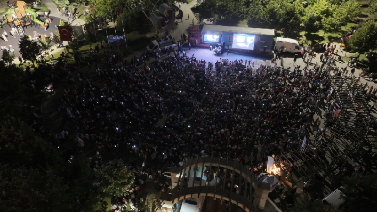 Isparta’da Yaz Akşamı Sineması Etkinliği Başladı