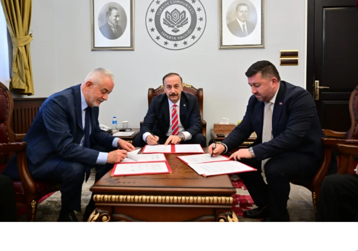 Isparta&rsquo;da yeni spor salonu i&ccedil;in protokol imzalandı