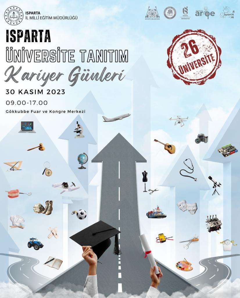 Isparta’daki öğrencilere üniversitelerin tanıtımı yapılacak