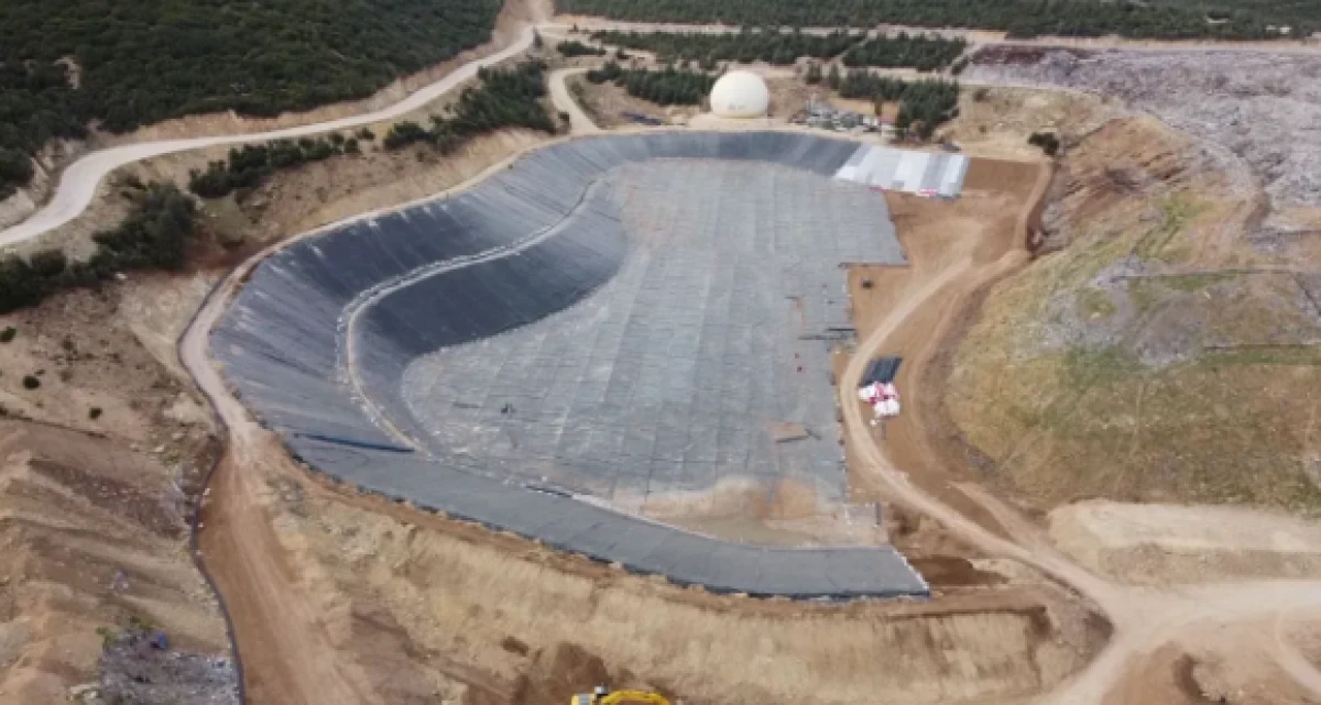 Katı Atık Düzenli Depolama Tesisi 3. Lot Yapımı Projesi’nde sona gelindi