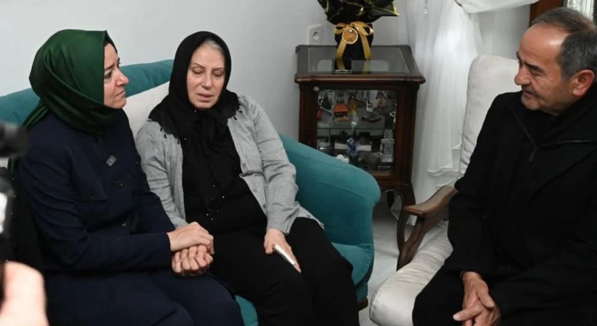 Kaya'dan şehit ailesine ziyaret