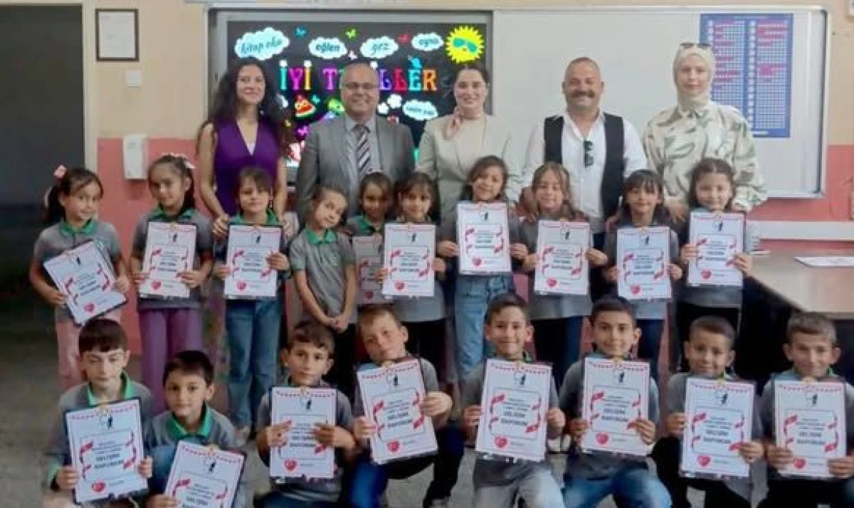 Kaymakam Seda Gür, Karne Törenine Katıldı