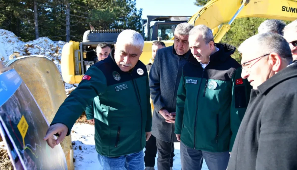 Milletvekili G&ouml;kg&ouml;z cansuyu projesini yerinde inceledi