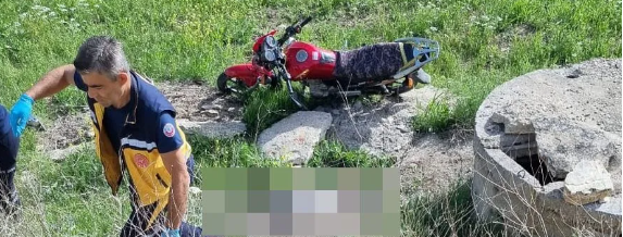 Motosiklet Sürücüsü Kazada Yaşamını Yitirdi