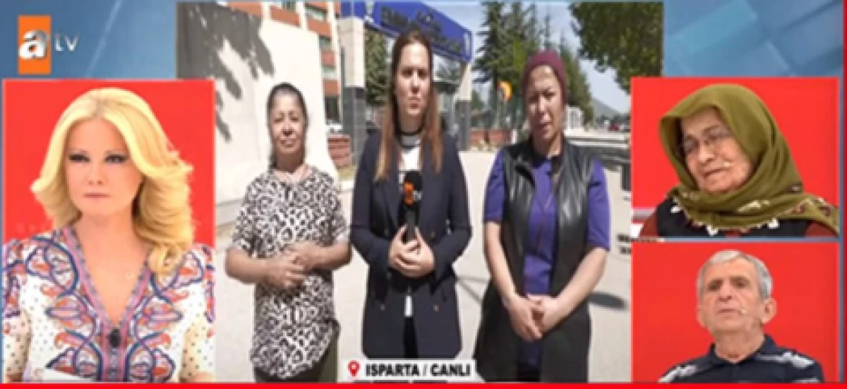 Müge Anlı’da Isparta Emniyeti Önünden Canlı Yayın